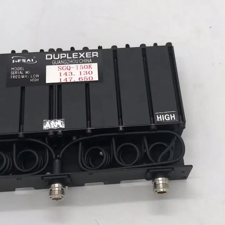 High Power 100w Duplex Filter Vhf 136 174mhz Wideband Duplexer With Sma