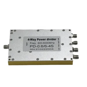 2-8GHz 4 Way Power Divider